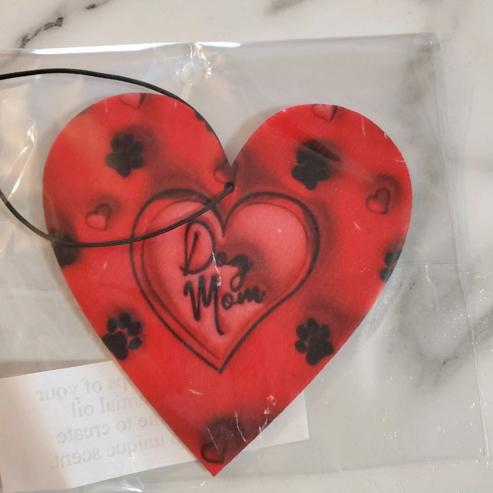 Dog Mom Car Air Freshener